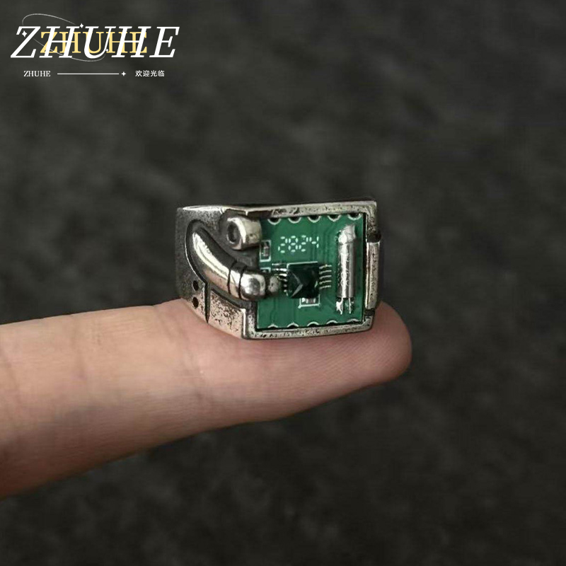Tech Inspired Accessories - Tech Inspired PCB Pattern Ring Jewelry