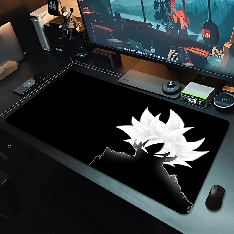 Tech Accessories Pc - DBZ Black Anime Mouse Pad Dragon