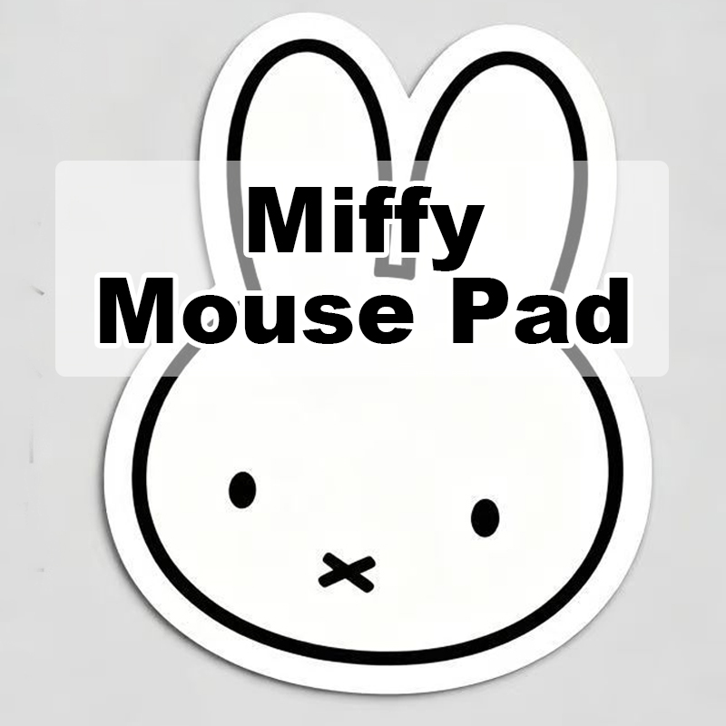 Kawaii Tech Accessories - Miffy Mouse Pad Kawaii Cartoon Tech