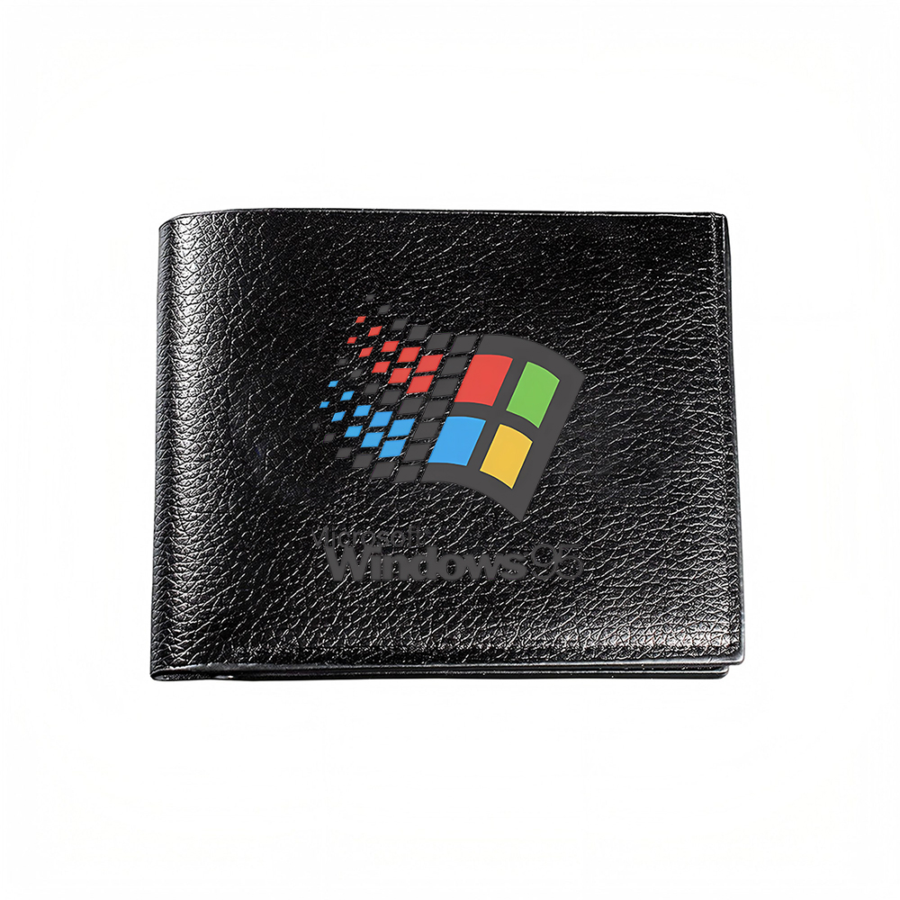 Tech Inspired Accessories - Windows Logo Design Men's Wallet Card