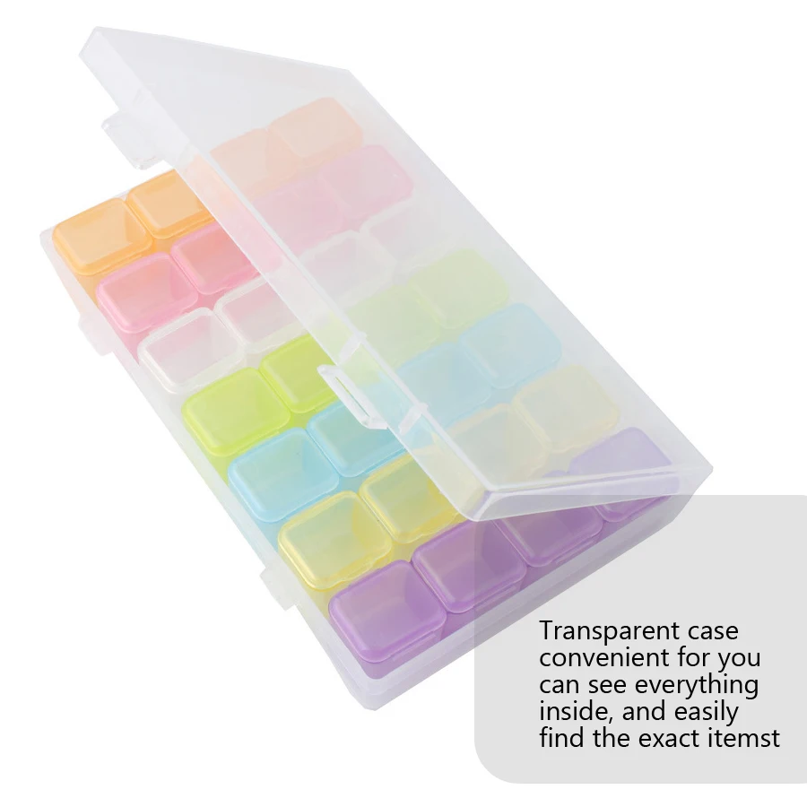 28 Compartment Nail Art Organi - Tech Accessories Box recension och pris