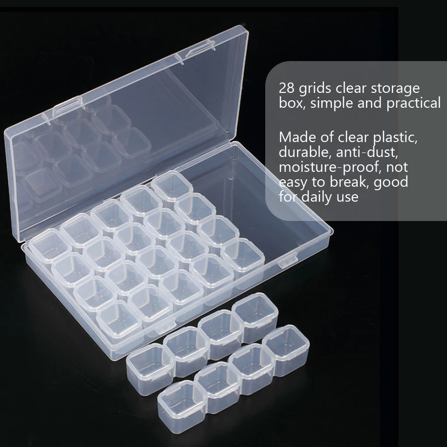 28 Compartment Nail Art Organi - Tech Accessories Box recension och pris