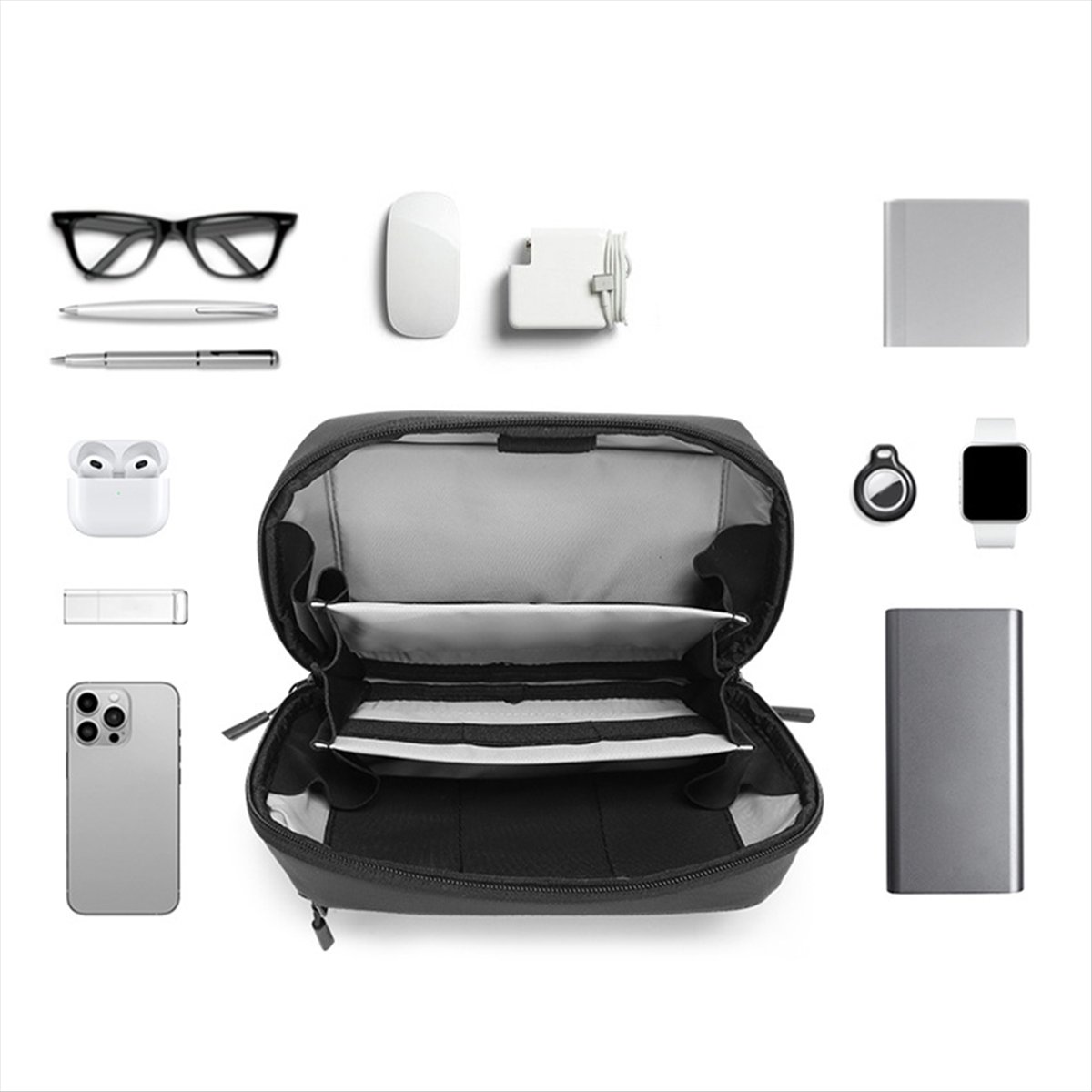 ☶❈＊♥AC1579-Waterproof Tech Pou - Tech Accessories Travel recension och pris