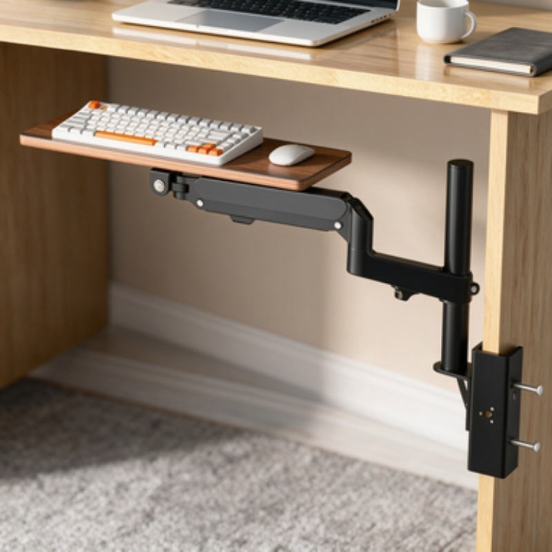 Save Space Under Desk Keyboard - Tech Table Accessories recension och pris