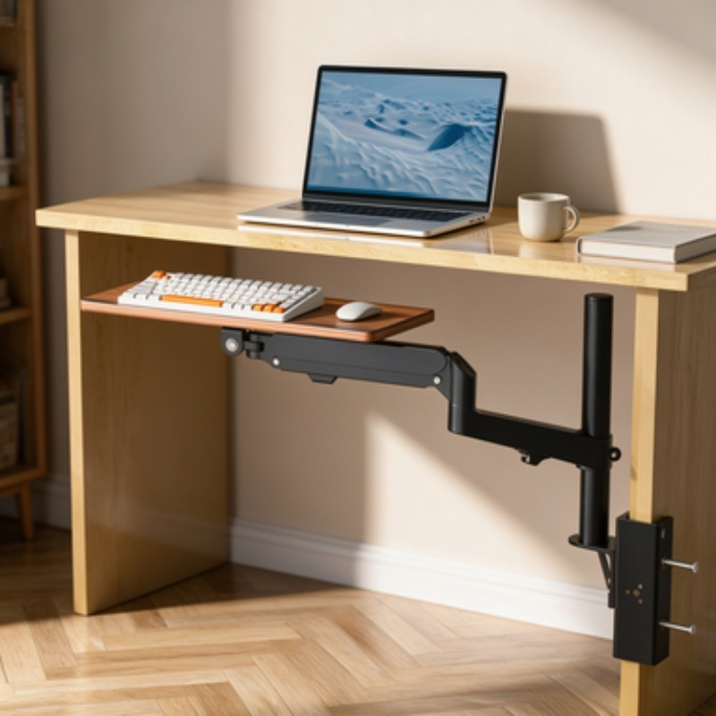 Save Space Under Desk Keyboard - Tech Table Accessories recension och pris