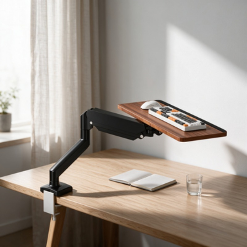 Save Space Under Desk Keyboard - Tech Table Accessories recension och pris