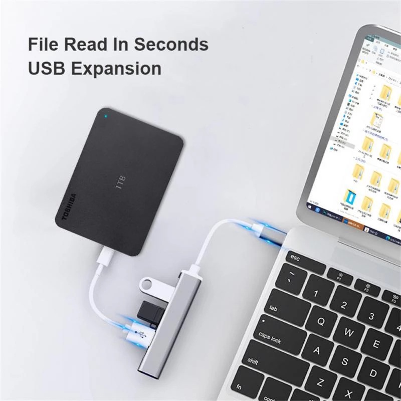 4-In-1 Type-C Extender Hub 4 P - Tech Accessories Pc recension och pris