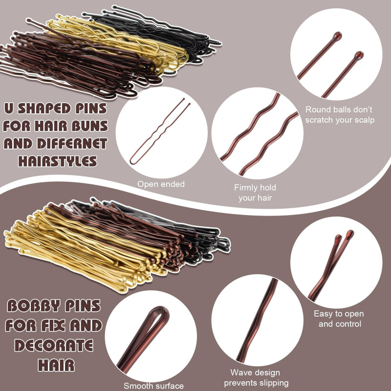 480Pcs Per Box Hair Styling Ac - Tech Accessories Box recension och pris