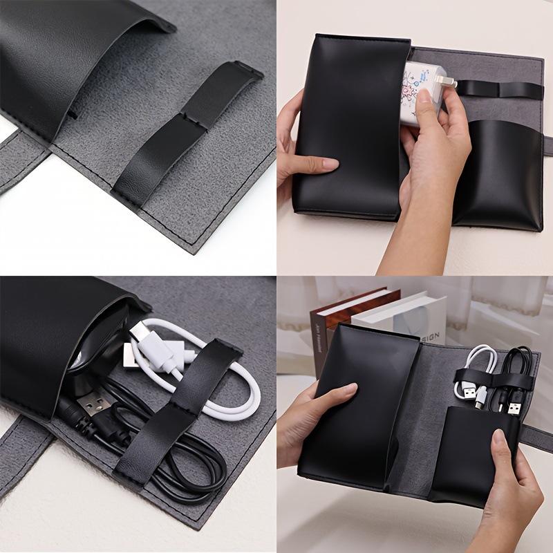 1PC PU Leather Multi-Compartme - Tech Accessories Travel recension och pris