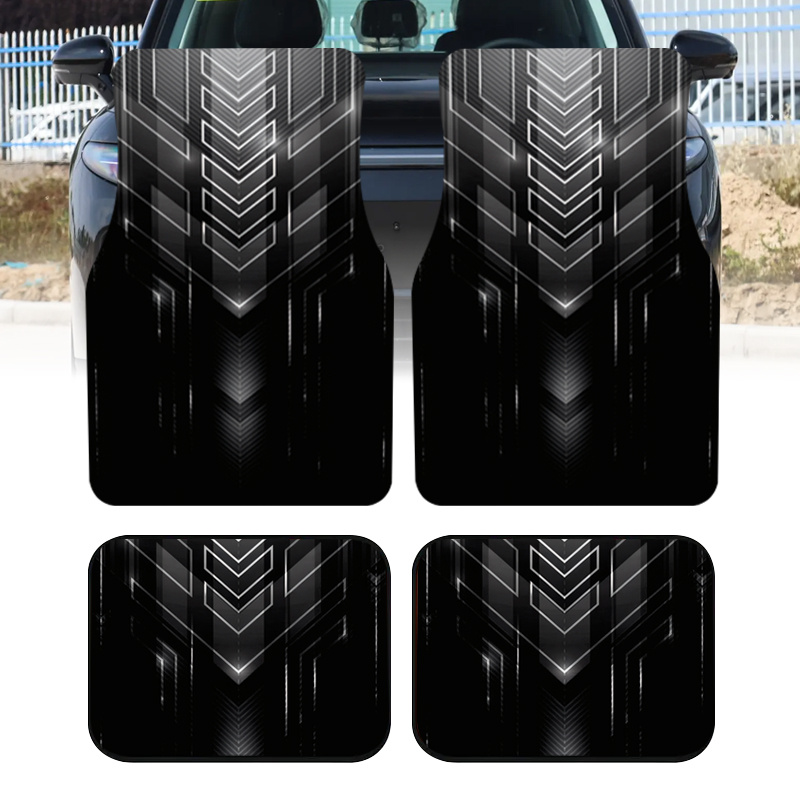 4pcs Polyester Fiber Black and - Tech Inspired Accessories recension och pris