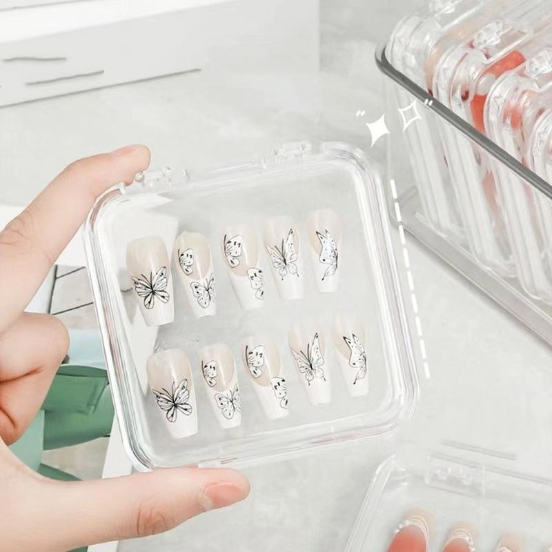 Hot！10/20PCS Press-On Nail Sto - Tech Accessories Box recension och pris