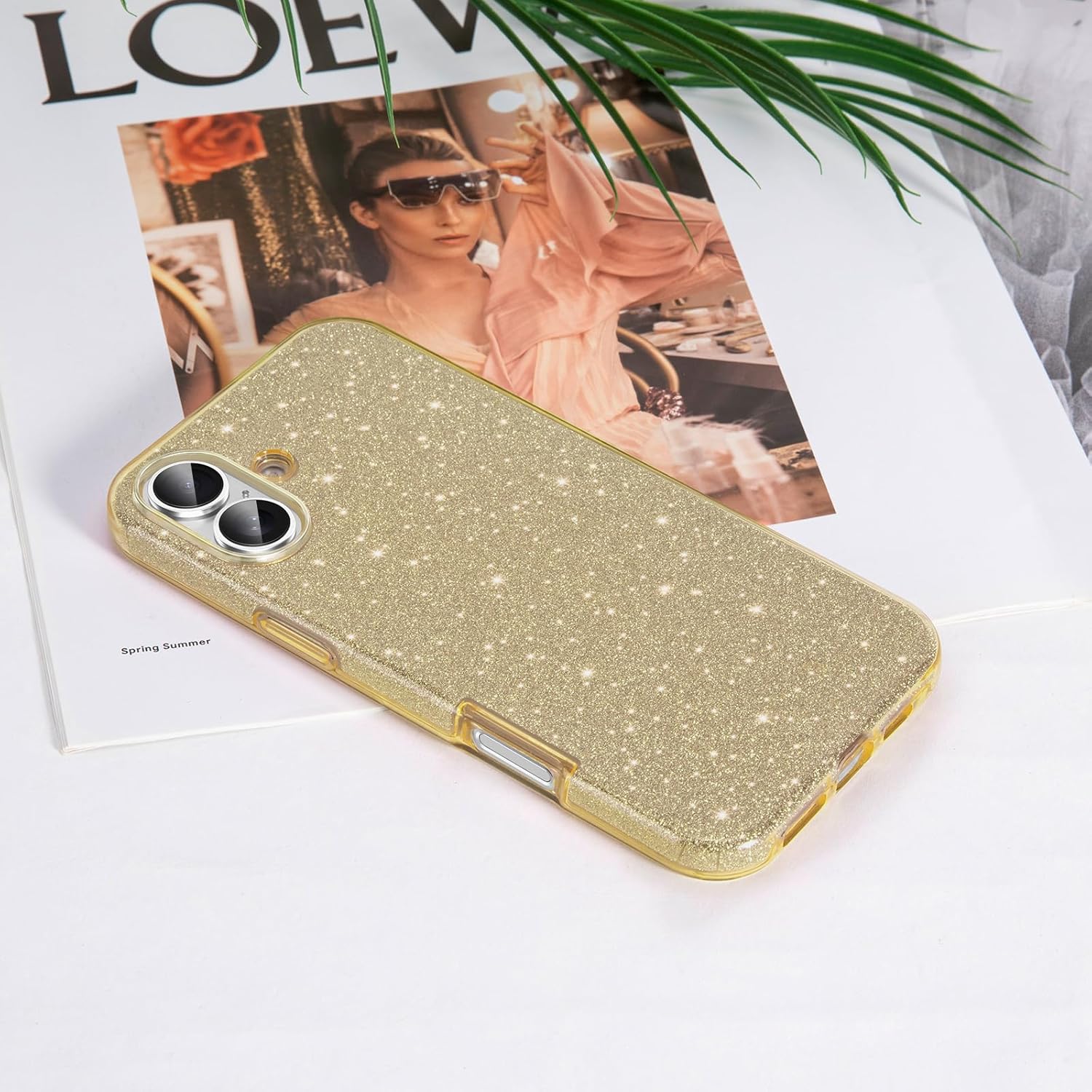 Gold Glitter Bling Case For iP - Tech Accessories Iphone recension och pris