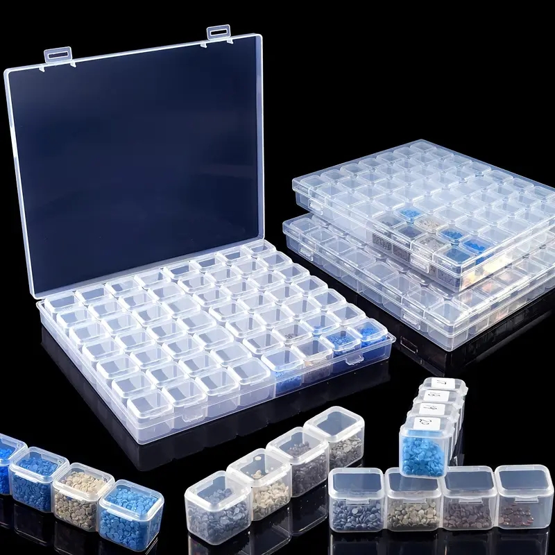 28/56 Grids Plastic Beads Stor - Tech Accessories Box recension och pris