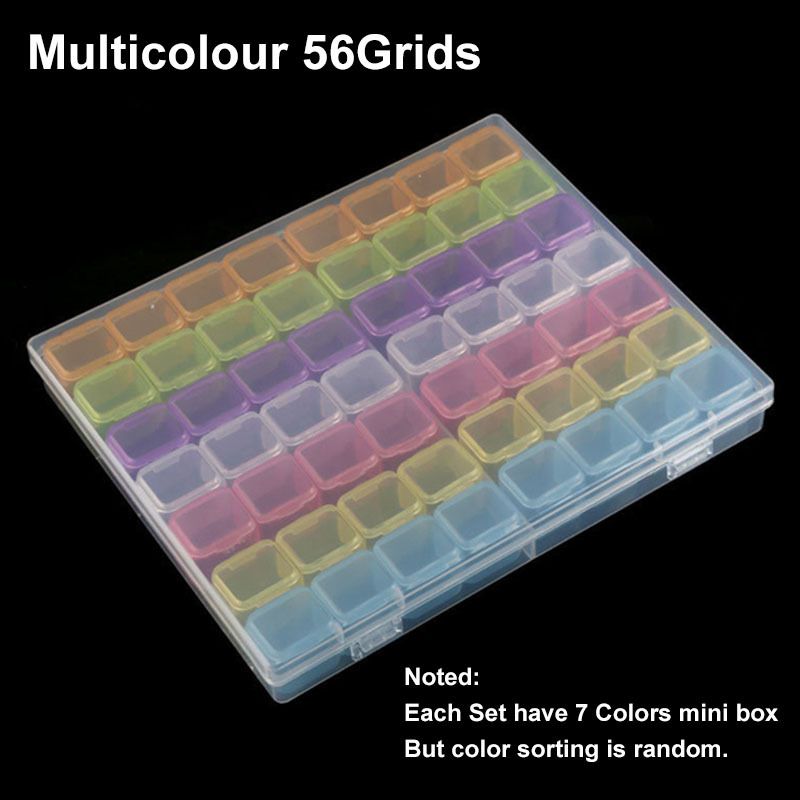 28/56 Grids Plastic Beads Stor - Tech Accessories Box recension och pris