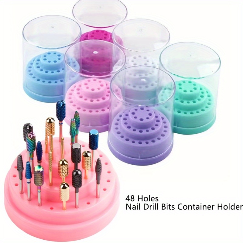 1pc Nail Drill Bit Holder XC G - Tech Accessories Box recension och pris