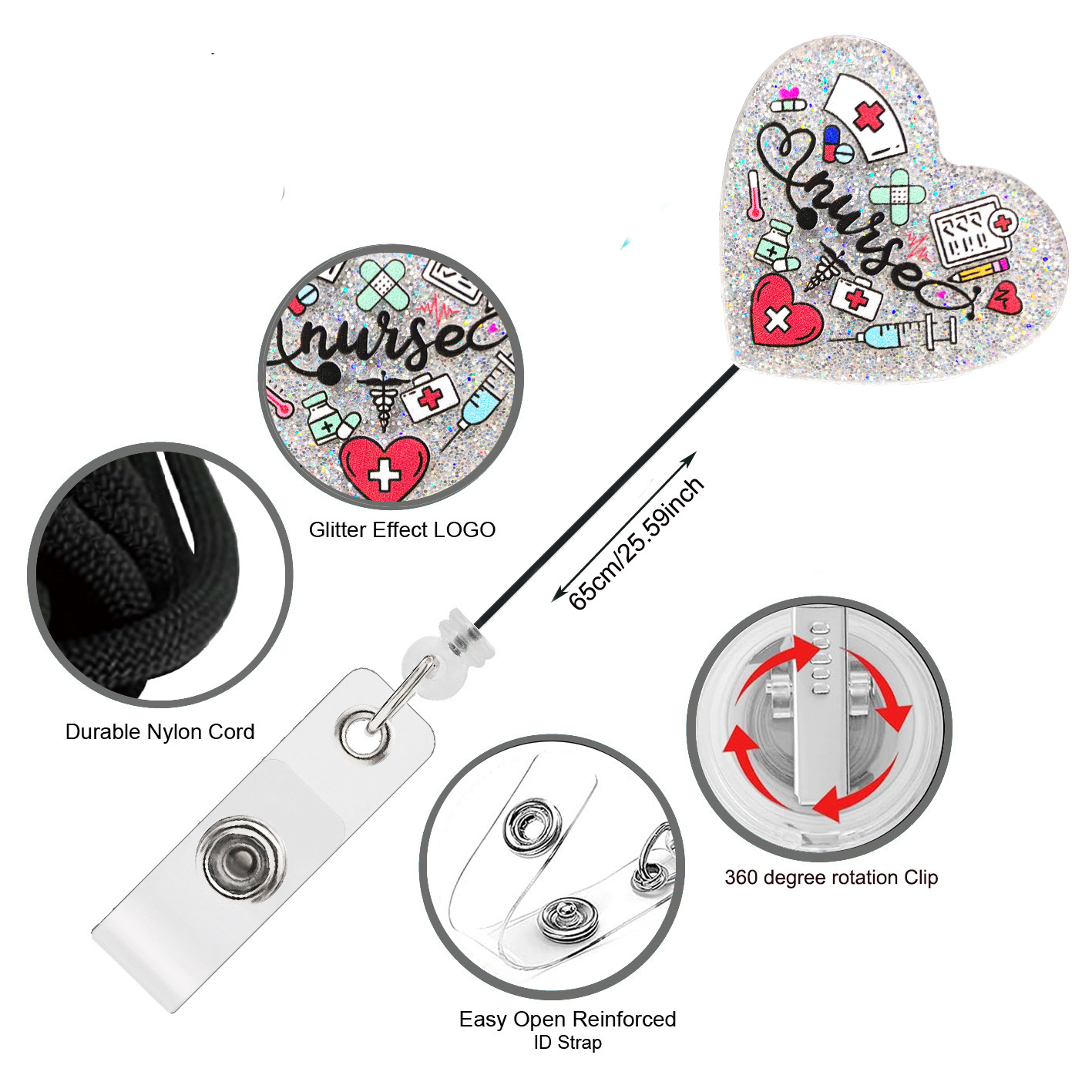 2025 New Design 1 Piece Glitte - Xray Tech Accessories recension och pris